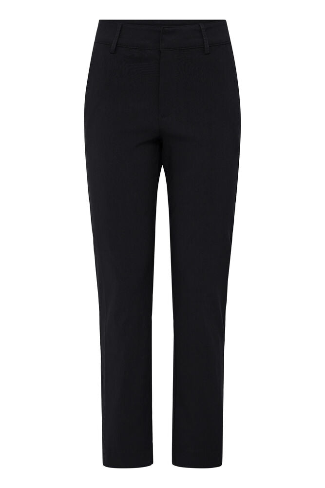 B Young Black Straight Leg Trousers