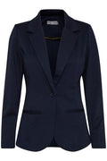 Fransa Peacoat Navy Blue Tailored Blazer