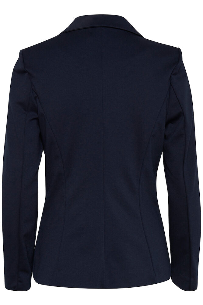Fransa Peacoat Navy Blue Tailored Blazer