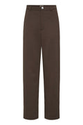 Fransa Hot Fudge Brown Wide Leg Trousers