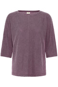 Fransa Port Royale Striped Chevron Top