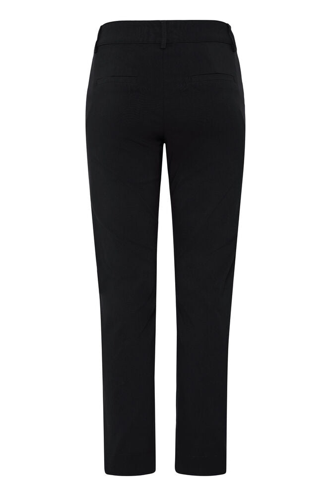 B Young Black Straight Leg Trousers