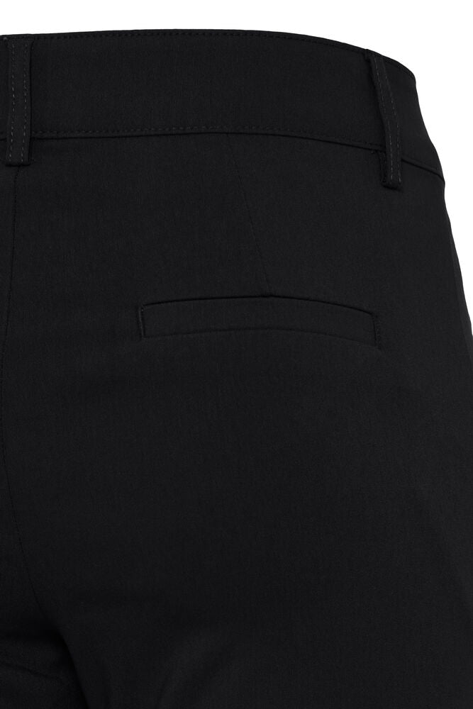 B Young Black Straight Leg Trousers