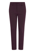 B Young Fudge Red Tailored Chino Style Trousers