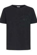 B Young Black La Dolce Vita Beaded T-Shirt