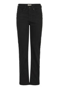 Fransa Premium Range Black Denim Straight Leg Jeans